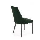 Стул HALMAR K365 темно-зеленый/черный